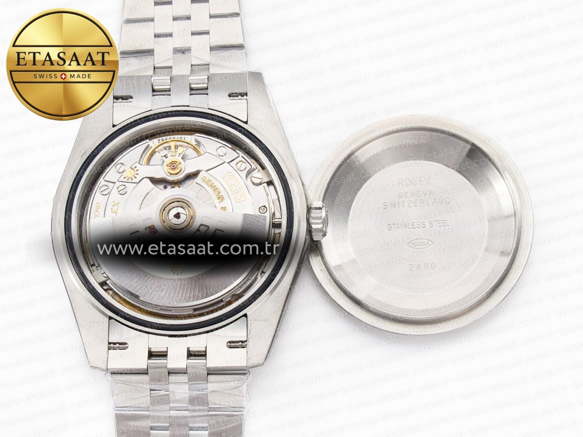 Rolex DateJust 41 126334 904L SS VSF 1:1 Best Edition Blue Dial on Jubilee Bracelet VS3235v - Görsel 18