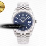 Rolex Datejust 41 126334 VSF Mavi Kadran Jubilee VS3235v Eta Saat - Görsel 3 - 1:1 Süper Klon Saat
