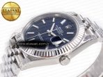 Rolex DateJust 41 126334 904L SS VSF 1:1 Best Edition Blue Dial on Jubilee Bracelet VS3235v - Görsel 6