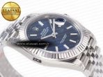 Rolex DateJust 41 126334 904L SS VSF 1:1 Best Edition Blue Dial on Jubilee Bracelet VS3235v - Görsel 7