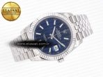 Rolex DateJust 41 126334 904L SS VSF 1:1 Best Edition Blue Dial on Jubilee Bracelet VS3235v - Görsel 8