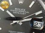 Rolex DateJust 41 126334 904L SS VSF 1:1 Best Edition Gray Dial on Oyster Bracelet VS3235 - Görsel 11