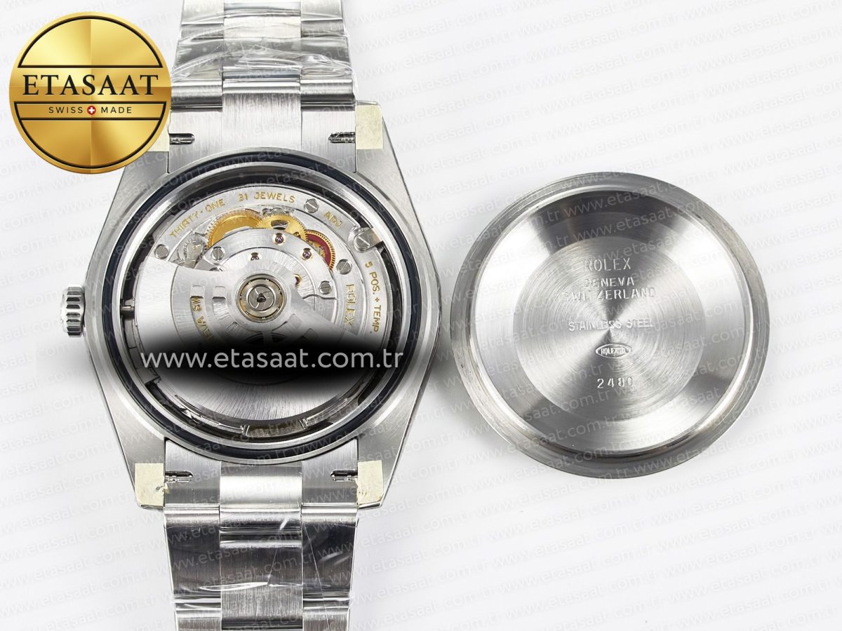 Rolex DateJust 41 126334 904L SS VSF 1:1 Best Edition Gray Dial on Oyster Bracelet VS3235 - Görsel 18