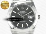 Rolex DateJust 41 126334 904L SS VSF 1:1 Best Edition Gray Dial on Oyster Bracelet VS3235 - Görsel 4