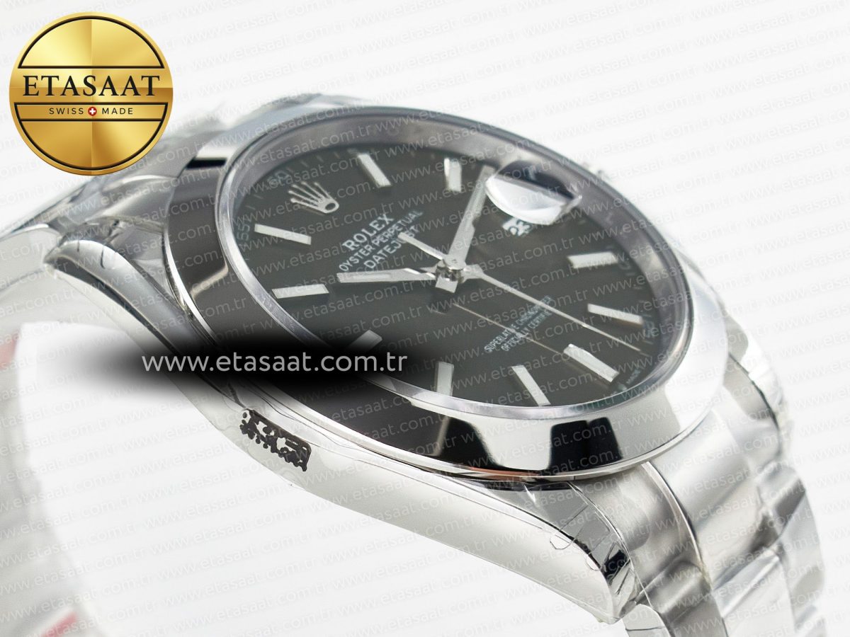Rolex DateJust 41 126334 904L SS VSF 1:1 Best Edition Gray Dial on Oyster Bracelet VS3235 - Görsel 7