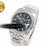 Rolex DateJust 41 126334 Clean 1:1 Best Edition 904 L Steel Mint Green Dial on Jubilee Bracelet VR 3235
