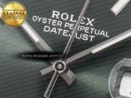 Rolex DateJust 41 126334 Clean 1:1 Best Edition 904 L Steel Mint Green Dial on Jubilee Bracelet VR 3235 - Görsel 10