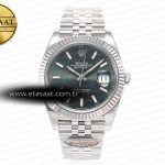 Rolex Datejust 41 126334 Clean 904 L Çelik Mint Yeşil 3235 Eta Saat - Görsel 3 - 1:1 Süper Klon Saat
