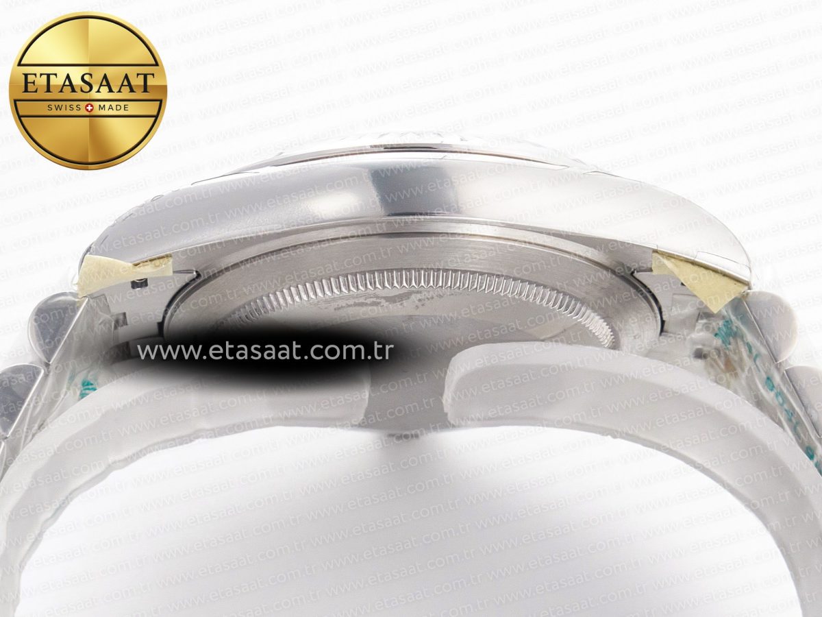 Rolex DateJust 41 126334 Fluted Bezel ARF 1:1 Best Edition 904L Steel Silver Stick Dial on Jubilee Bracelet VR3235 - Görsel 14