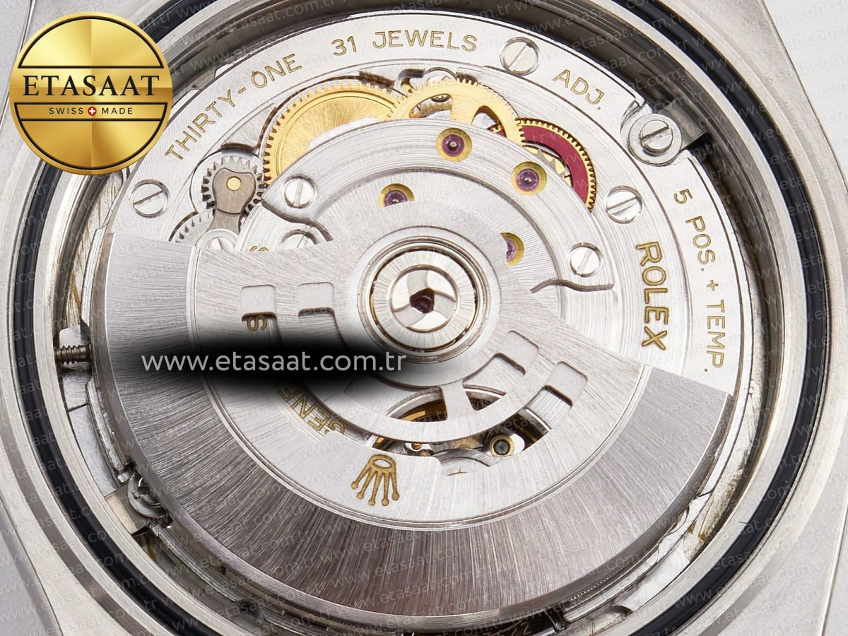 Rolex DateJust 41 126334 Fluted Bezel ARF 1:1 Best Edition 904L Steel Silver Stick Dial on Jubilee Bracelet VR3235 - Görsel 20