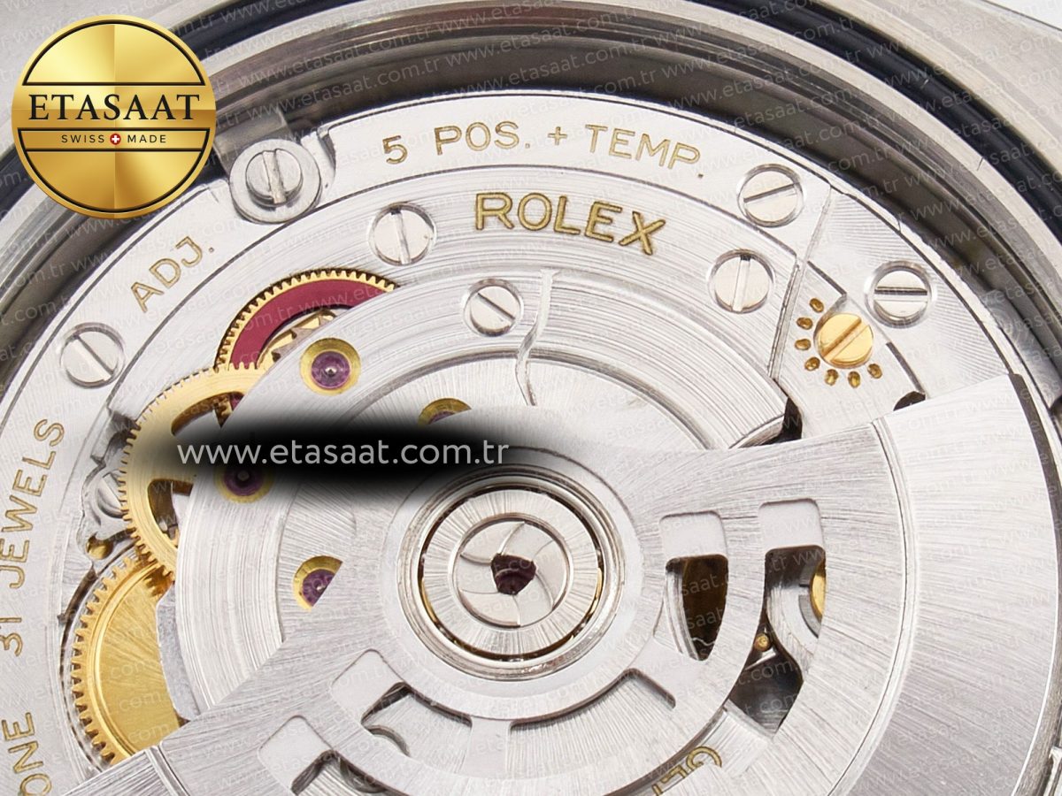 Rolex DateJust 41 126334 Fluted Bezel ARF 1:1 Best Edition 904L Steel Silver Stick Dial on Jubilee Bracelet VR3235 - Görsel 21