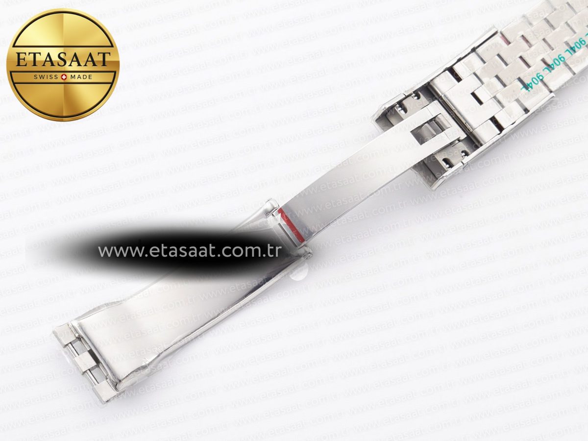 Rolex DateJust 41 126334 Fluted Bezel ARF 1:1 Best Edition 904L Steel Silver Stick Dial on Jubilee Bracelet VR3235 - Görsel 29