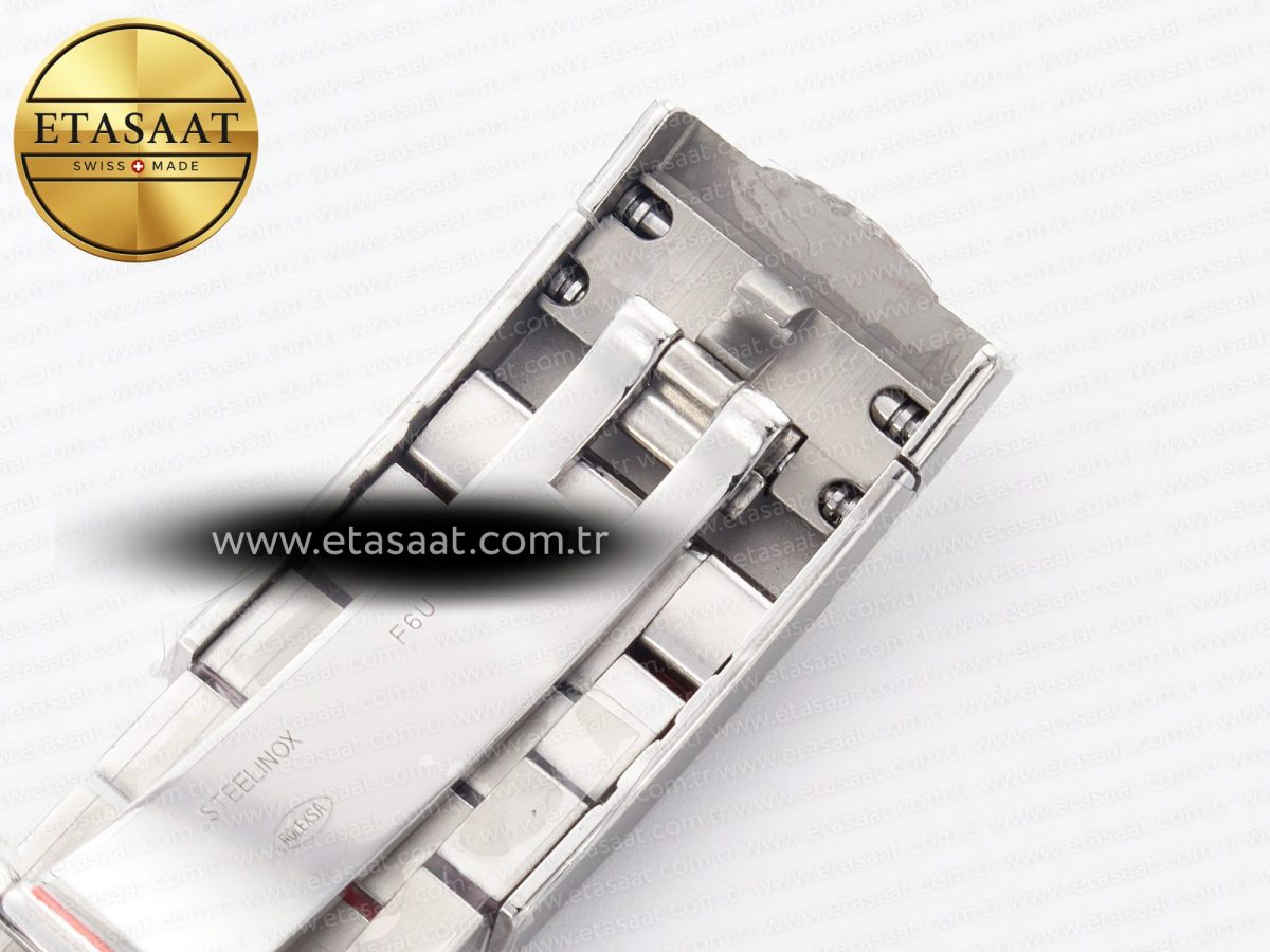 Rolex DateJust 41 126334 Fluted Bezel ARF 1:1 Best Edition 904L Steel Silver Stick Dial on Jubilee Bracelet VR3235 - Görsel 34