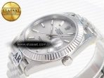 Rolex DateJust 41 126334 Fluted Bezel ARF 1:1 Best Edition 904L Steel Silver Stick Dial on Jubilee Bracelet VR3235 - Görsel 6