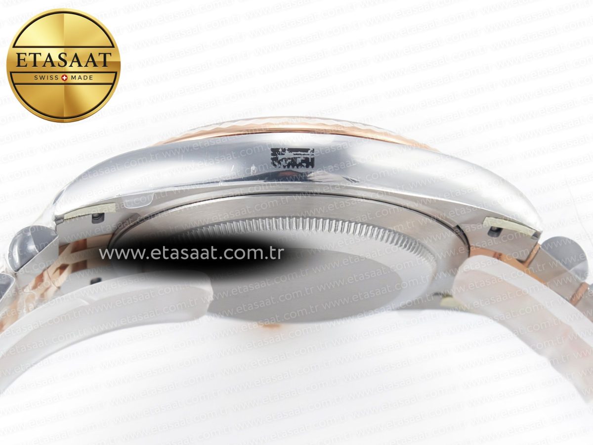 Rolex DateJust 41mm 126331 904L SS/RG Clean 1:1 Best Edition Brown Dial on Jubilee Bracelet VR3235 - Görsel 14