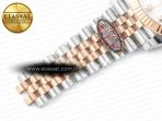 Rolex DateJust 41mm 126331 904L SS/RG Clean 1:1 Best Edition Brown Dial on Jubilee Bracelet VR3235 - Görsel 26