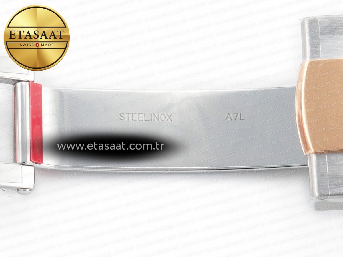 Rolex DateJust 41mm 126331 904L SS/RG Clean 1:1 Best Edition Brown Dial on Jubilee Bracelet VR3235 - Görsel 32