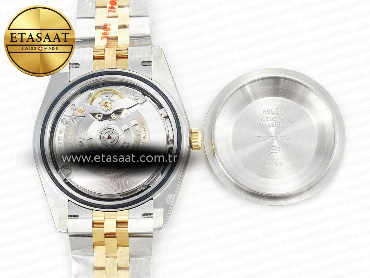Rolex DateJust 41mm 126333 Clean Best Edition Black Stick Dial on Jubilee Bracelet VR3235 - Görsel 18