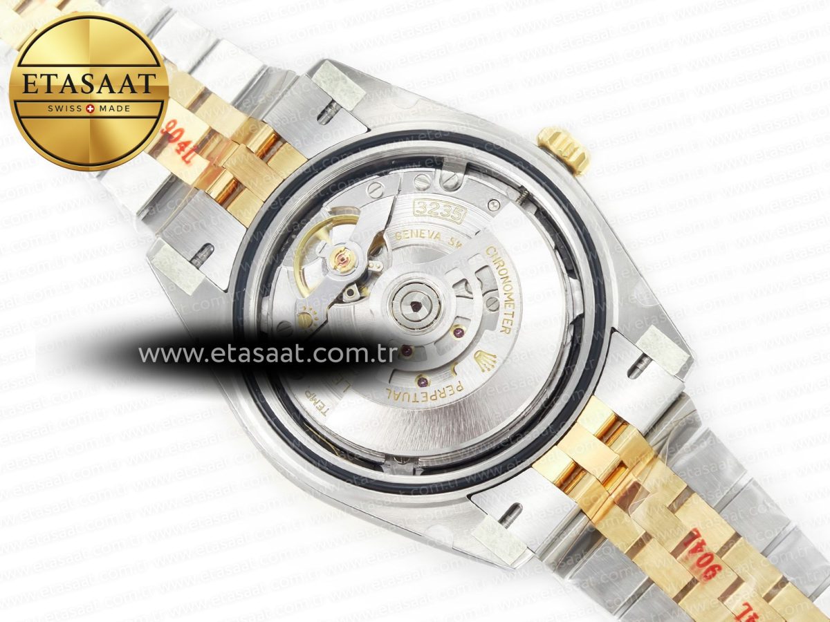 Rolex DateJust 41mm 126333 Clean Best Edition Black Stick Dial on Jubilee Bracelet VR3235 - Görsel 19