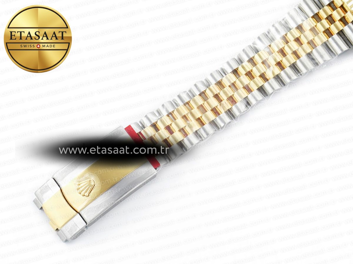 Rolex DateJust 41mm 126333 Clean Best Edition Black Stick Dial on Jubilee Bracelet VR3235 - Görsel 27