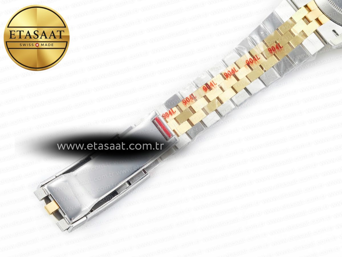 Rolex DateJust 41mm 126333 Clean Best Edition Black Stick Dial on Jubilee Bracelet VR3235 - Görsel 28
