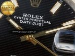 Rolex DateJust 41mm 126333 Clean Best Edition Black Stick Dial on Oyster Bracelet VR3235 - Görsel 10