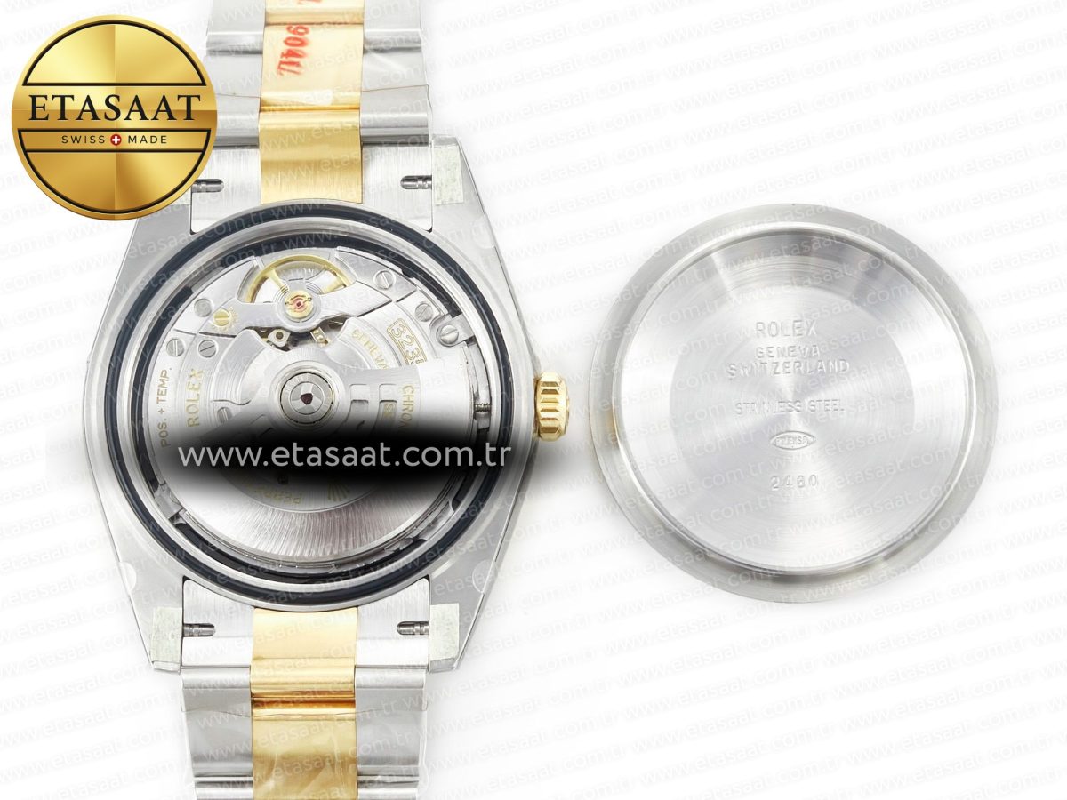 Rolex DateJust 41mm 126333 Clean Best Edition Black Stick Dial on Oyster Bracelet VR3235 - Görsel 18