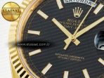Rolex DayDate 40 228238 ARF 904L Steel Black Stick Dial on President Bracelet VR3255 - Görsel 10