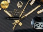 Rolex DayDate 40 228238 ARF 904L Steel Black Stick Dial on President Bracelet VR3255 - Görsel 11