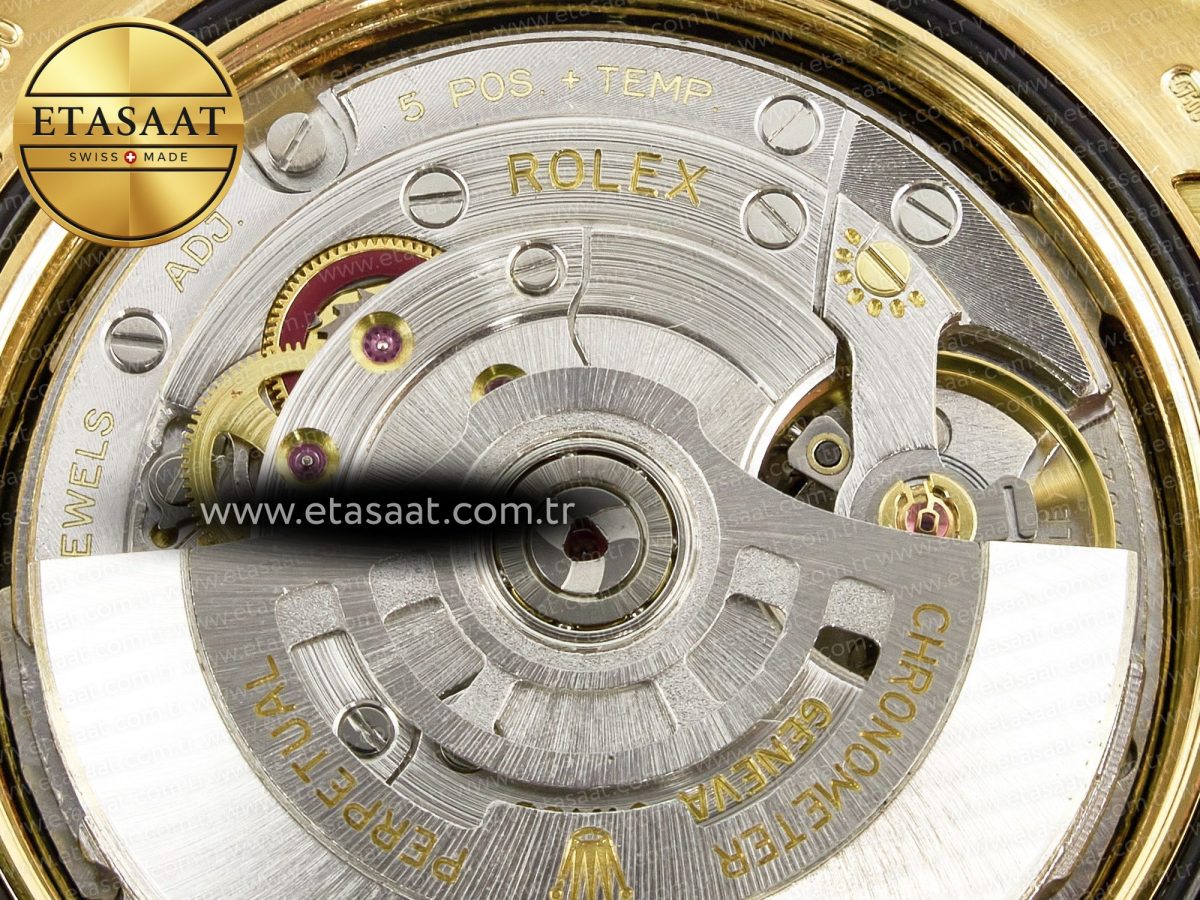 Rolex DayDate 40 228238 ARF 904L Steel Black Stick Dial on President Bracelet VR3255 - Görsel 21