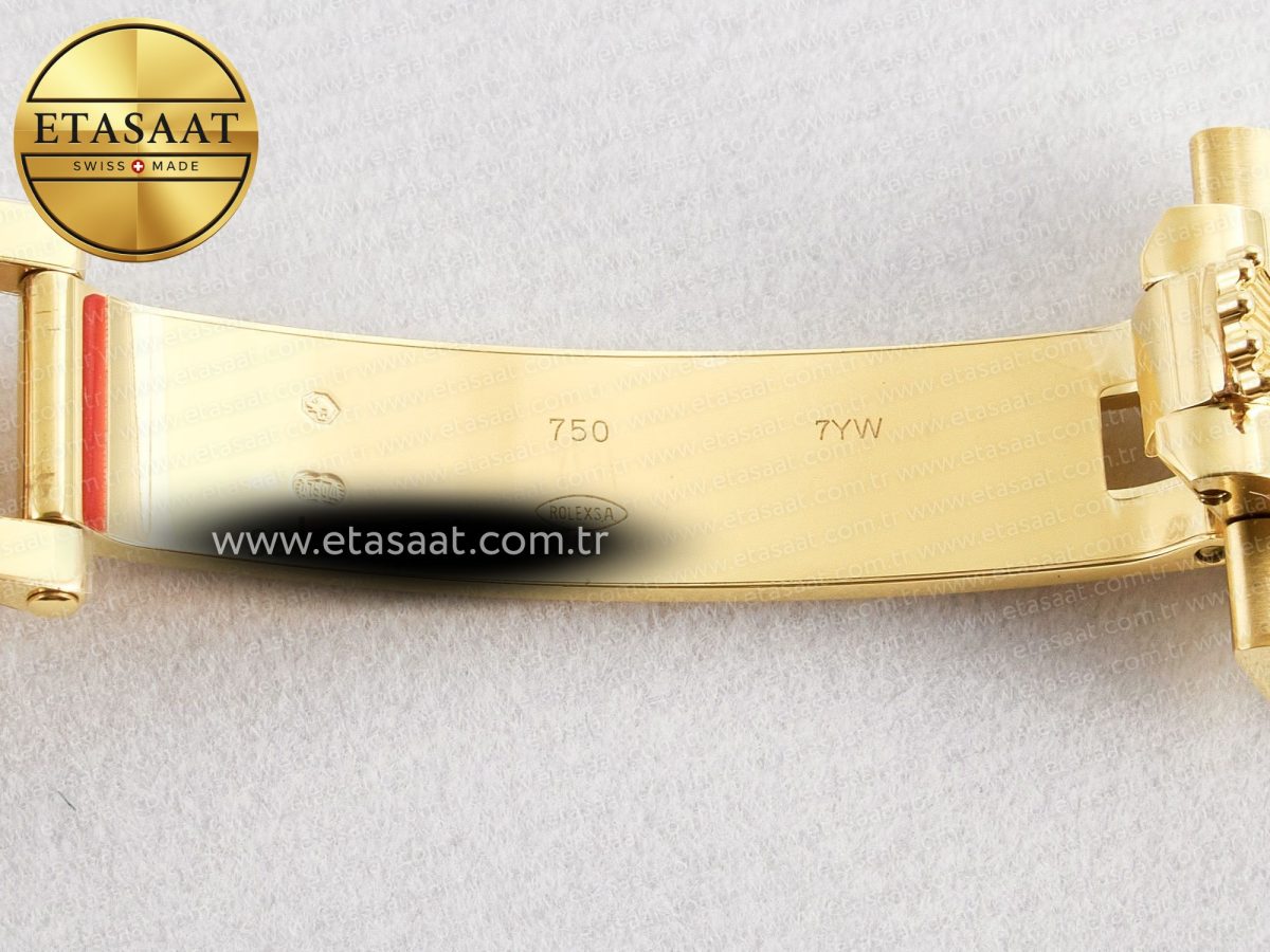 Rolex DayDate 40 228238 ARF 904L Steel Black Stick Dial on President Bracelet VR3255 - Görsel 31