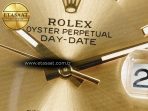 Rolex DayDate 40 228238 ARF 904L Steel Gold Stick Dial on President Bracelet VR3255 - Görsel 11