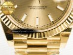 Rolex DayDate 40 228238 ARF 904L Steel Gold Stick Dial on President Bracelet VR3255 - Görsel 13