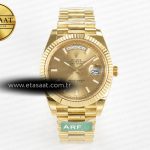 Rolex Day-Date 40 228238 ARF Altın Çizgi VR3255 Daydate Eta Saat - Görsel 3 - 1:1 Süper Klon Saat