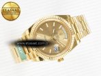 Rolex DayDate 40 228238 ARF 904L Steel Gold Stick Dial on President Bracelet VR3255 - Görsel 8