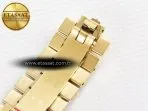 Rolex DayDate 40 228238 ARF 904L Steel YG Crystal Diamonds Bezel on President Bracelet VR3255 - Görsel 32