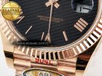 Rolex Day Date 40 RG 228235 ARF 1:1 Best Edition Black Roman Dial on President Bracelet VR3255 - Görsel 13