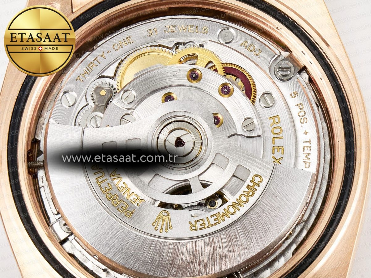 Rolex Day Date 40 RG 228235 ARF 1:1 Best Edition Black Roman Dial on President Bracelet VR3255 - Görsel 21