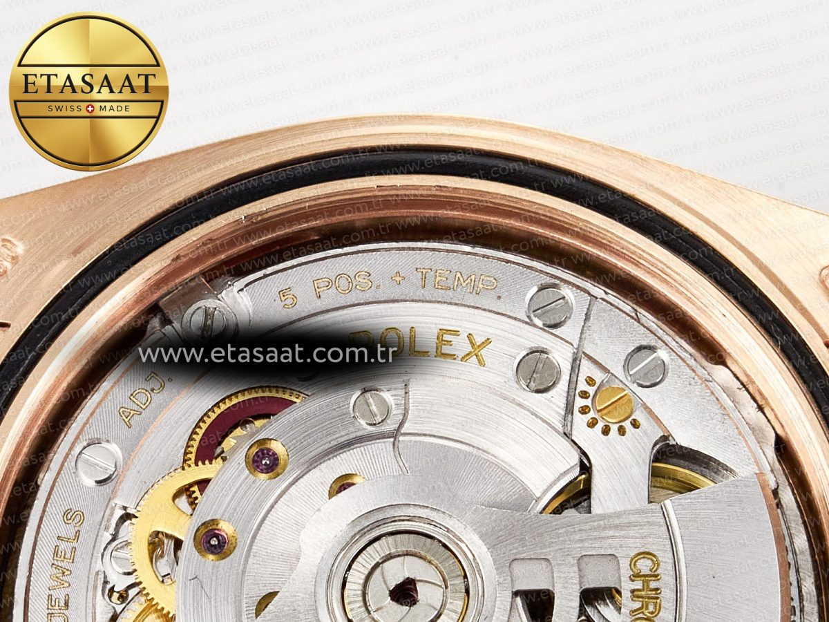 Rolex Day Date 40 RG 228235 ARF 1:1 Best Edition Black Roman Dial on President Bracelet VR3255 - Görsel 22