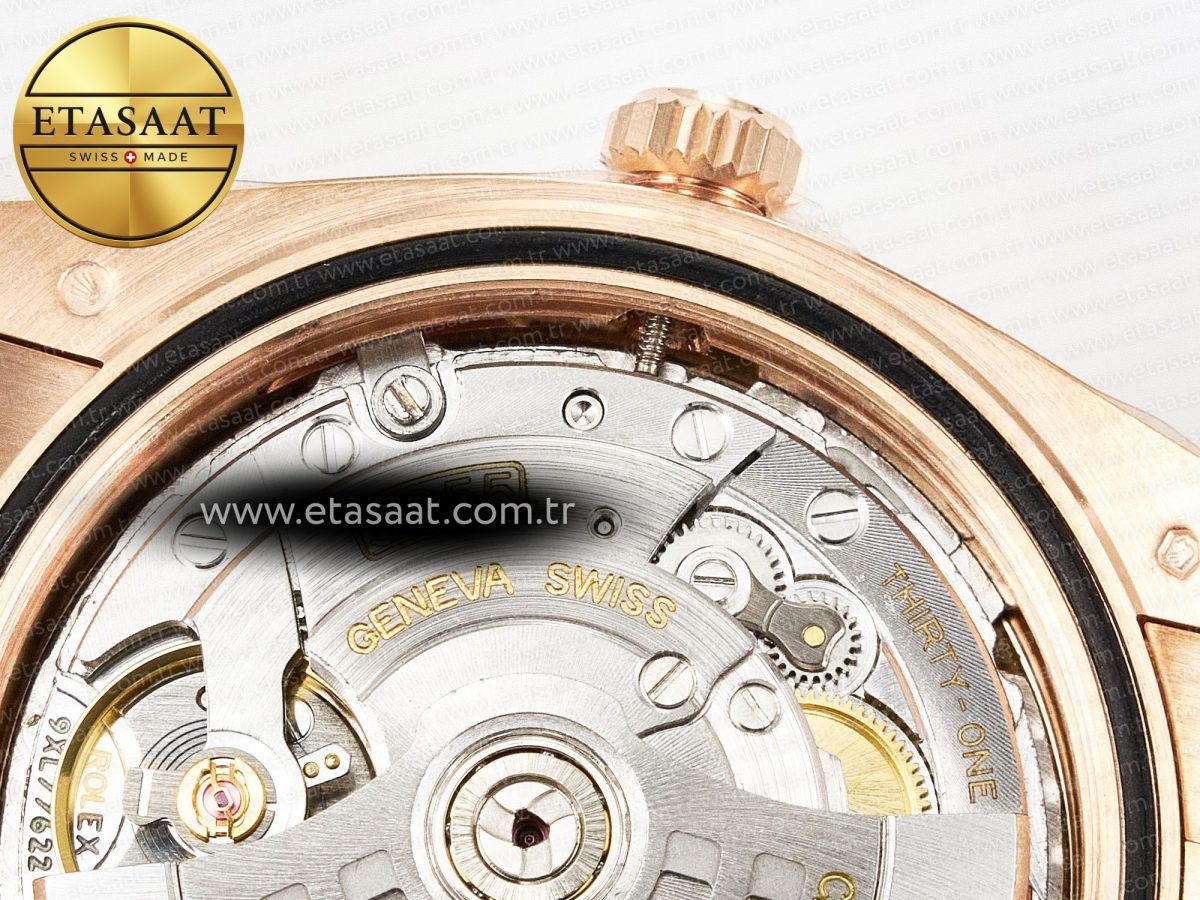 Rolex Day Date 40 RG 228235 ARF 1:1 Best Edition Black Roman Dial on President Bracelet VR3255 - Görsel 23