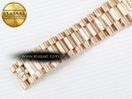 Rolex Day Date 40 RG 228235 ARF 1:1 Best Edition Black Roman Dial on President Bracelet VR3255 - Görsel 27