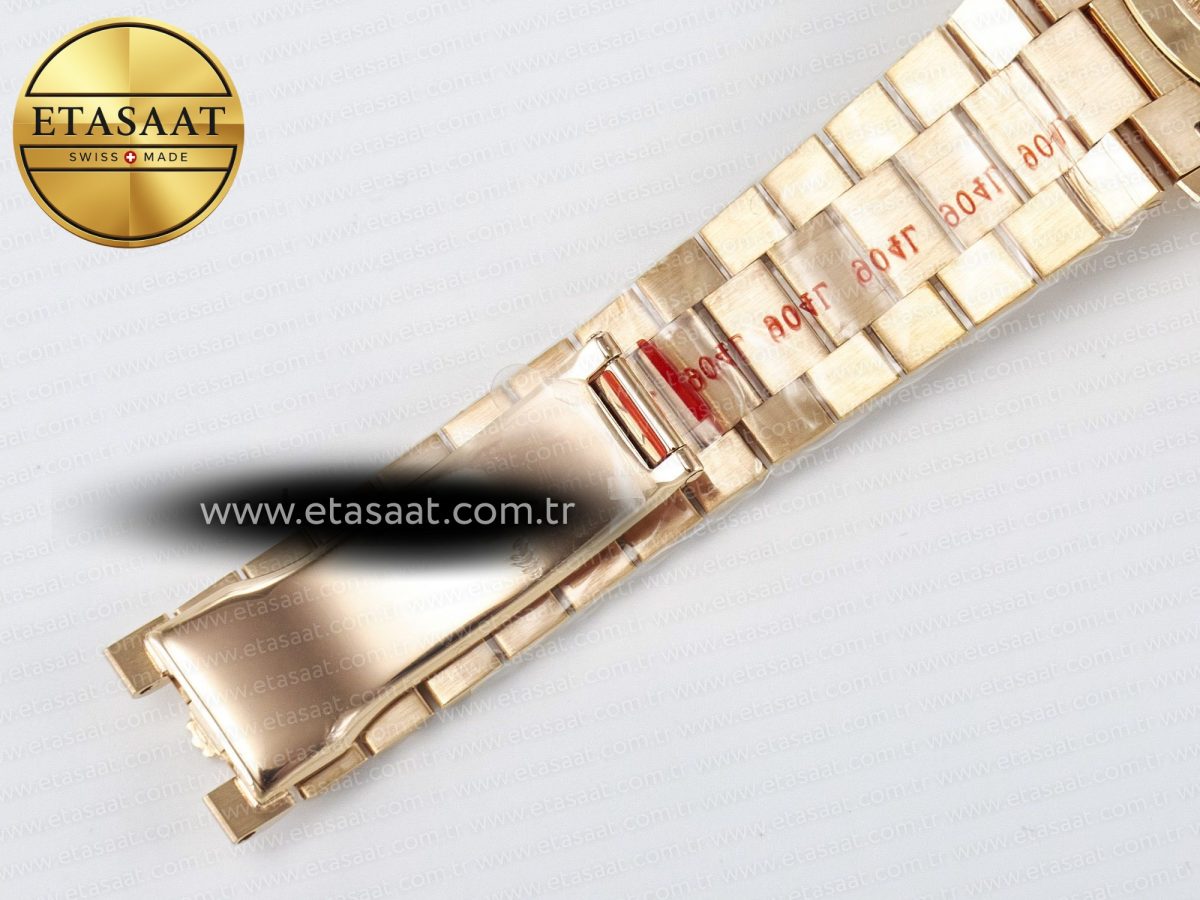 Rolex Day Date 40 RG 228235 ARF 1:1 Best Edition Black Roman Dial on President Bracelet VR3255 - Görsel 28