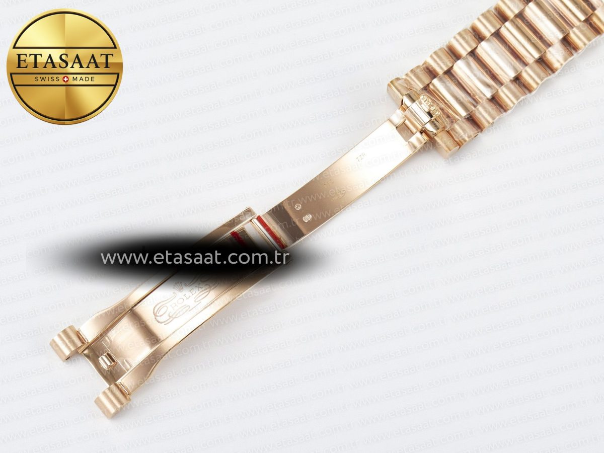 Rolex Day Date 40 RG 228235 ARF 1:1 Best Edition Black Roman Dial on President Bracelet VR3255 - Görsel 30