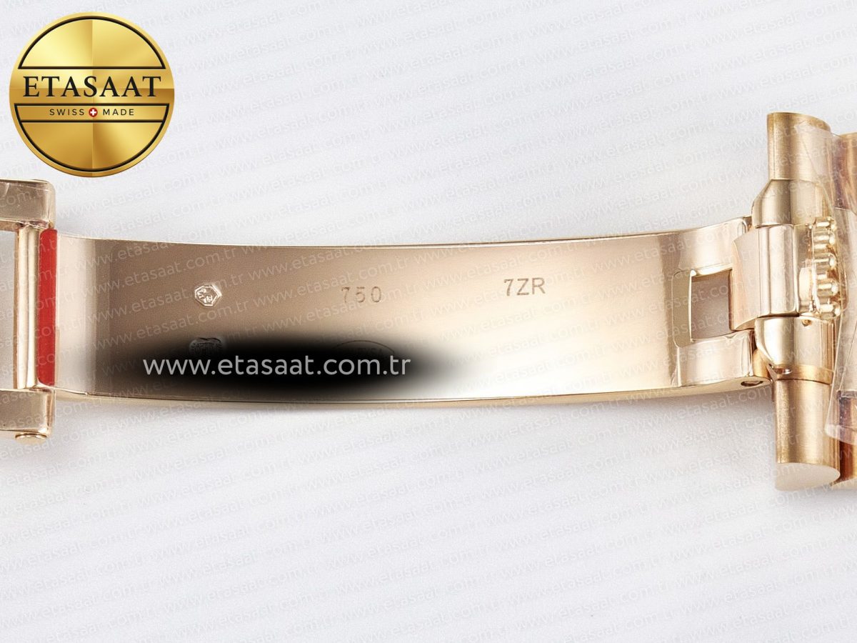 Rolex Day Date 40 RG 228235 ARF 1:1 Best Edition Black Roman Dial on President Bracelet VR3255 - Görsel 32