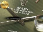 Rolex Day Date 40 SS 228239 ARF 1:1 Best Edition Green Roman Dial on President Bracelet VR3255 - Görsel 10