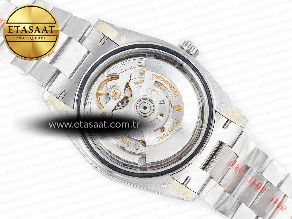 Rolex Day Date 40 SS 228239 ARF 1:1 Best Edition Green Roman Dial on President Bracelet VR3255 - Görsel 19