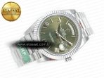 Rolex Day Date 40 SS 228239 ARF 1:1 Best Edition Green Roman Dial on President Bracelet VR3255 - Görsel 8
