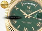 Rolex DayDate 40 YG 228238 ARF 1:1 Best Edition Green Roman Dial on President Bracelet VR3255 - Görsel 10