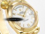 Rolex DayDate 40 YG 228238 ARF 1:1 Best Edition White Roman Dial on President Bracelet VR3255 - Görsel 5