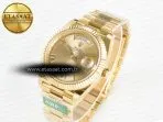 Rolex DayDate 40 YG 228238 ARF 1:1 Best Edition YG Roman Dial on President Bracelet VR3255 - Görsel 2